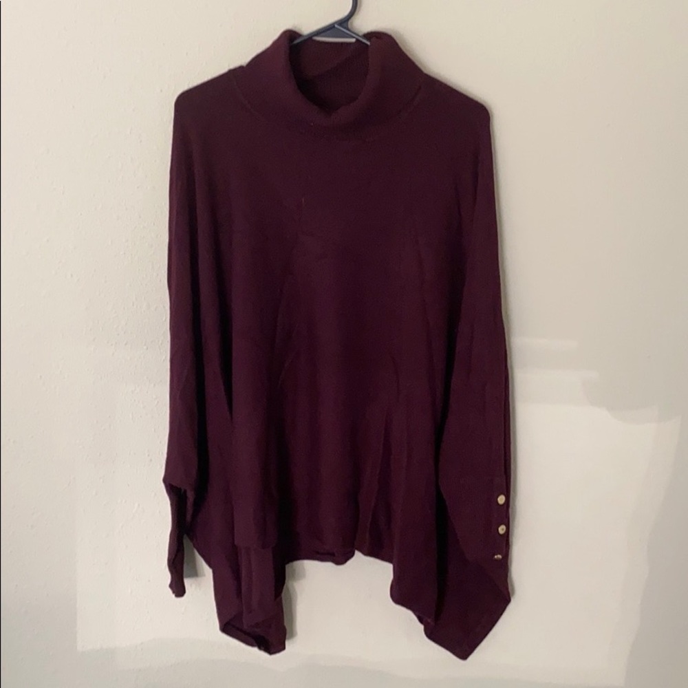 Alfani Sweater Poncho